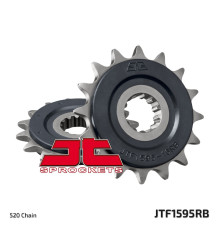 Jt передня зірочка 2172 16 з гумою yamaha fz6 '09-'17, xj6 '09-'15 (217216jtrb) (ланцюг 520)