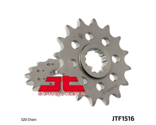 Jt передня зірочка 2179 17 kawasaki zx 10r 04-18 (217917jt) (переобработка на ланцюг 520)