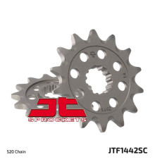 Jt передня зірочка 2259 13 (2292 13) suzuki rmz 250 '13-'16 самоочищення (225913jt) (ланцюг 520)