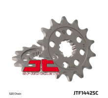 Jt зірочка передня 2259 14 (2292 14) suzuki rmz 250 '13-'16 самоочищення (225914jt) (ланцюг 520)