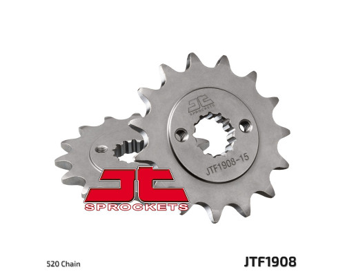 Jt передня зірочка 2276 15 ktm 390 duke '13-'18, 390 rc '14-'18 (227615jt) (ланцюг 520)