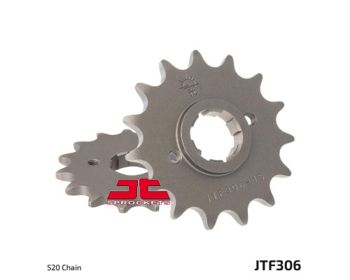 Jt передня зірочка 281 15 honda nx 650 dominator '88 (10 мм товщ.) (jtf306.15)* (520 ланцюг)