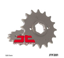 Jt передня зірочка 281 15 honda xr 600r, xl 600r/rm/lm, xl 500 prolink (8мм товщ.) (28115jt) (520 ланцюг)