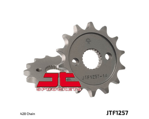 Jt передня зірочка 332m 15 honda cr80/85 (332m15jt) (ланцюг 428)
