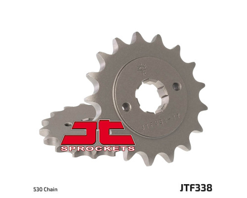 Jt передня зірочка 338 18 honda cb 650 '79-'84 (+2) (33818jt) (ланцюг 530)