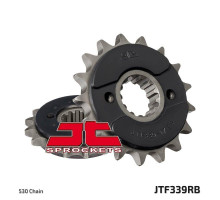 Jt передня зірочка 339 18 з гумою honda cb 1300 '03-'13 (33918jtrb) (ланцюг 530)