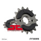 Jt передня зірочка 345 15 з гумою honda nx 650, fx 650, yamaha xt 660, fmx (34515jtrb) (ланцюг 520)