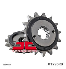 Jt передня зірочка 346 15 з гумою honda xl 600/650v '89-'07, xl 700v (34615jtrb) (ланцюг 525)