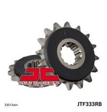 Jt передня зірочка 347 16 з гумою honda cbr 1000rr '04-'16, cbf 1000, cbr 900/929/954 (34716jtrb) (ланцюг 530)