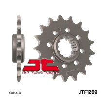 Jt передня зірочка 347m 16 honda cbr 600/900/929/954/1000, vtr 1000 sp1/2 (347m16jt) (ланцюг 520) переобработка