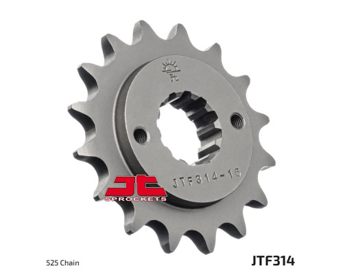 Jt передня зірочка 348 17 honda xrv 750 '90-'03 (+1) (jtf314.17)* (ланцюг 525)