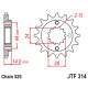 Jt передня зірочка 348 17 honda xrv 750 '90-'03 (+1) (jtf314.17)* (ланцюг 525)