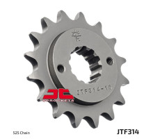 Jt передня зірочка 348 17 honda xrv 750 '90-'03 (+1) (jtf314.17)* (ланцюг 525)