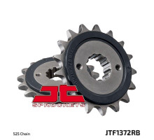 Jt передня зірочка 348 17 з гумою honda xrv 750 africa twin '90-'03 (34817jtrb) (ланцюг 525)