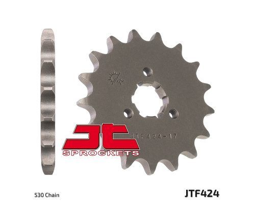 Jt зірочка передня 424 15 suzuki gt 380/550/750 (42415jt) (ланцюг 530)