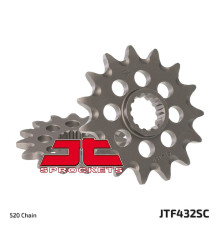 Jt зірочка передня 435 13 suzuki rm 250 '87-'12 самоочищення (j43513jt) (ланцюг 520)