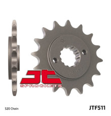 Jt зірочка передня 511 15 kawasaki klr 650 '90-'14 (51115jt) (ланцюг 520)