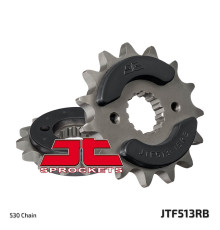 Jt передня зірочка 513 17 з гумою suzuki gsxr 1000/1300, tl 1000 (51317jtrb) \ (ланцюг 530) - можна заміна на jtf519.17