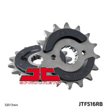 Jt передня зірочка 523 16 з гумою suzuki gs 500e '94-'06, gs 500f '04-'10 (52316jtrb) (ланцюг 520)