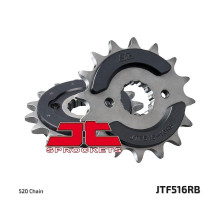 Jt передня зірочка 523 16 з гумою suzuki gs 500e '94-'06, gs 500f '04-'10 (52316jtrb) (ланцюг 520)
