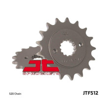Jt передня зірочка 525 16 kawasaki gpz500s '87-'05 (52516jt) (ланцюг 520)