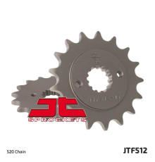 Jt передня зірочка 525 17 kawasaki er5 '97-'06 (52517jt) (ланцюг 520)