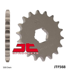 Jt передня зірочка 568 17 yamaha xs 650 '75-'81, xs650 se '78-'83 (56817jt) (ланцюг 530)