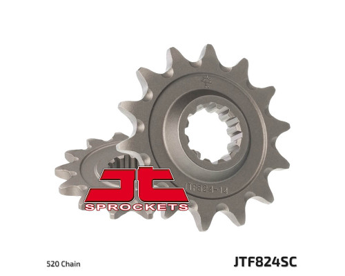 Jt передня зірочка 727 14 husqvarna cr/wr/tc/te 125/250/300/310/410/510/610 самоочищення (72714jt) (ланцюг 520)