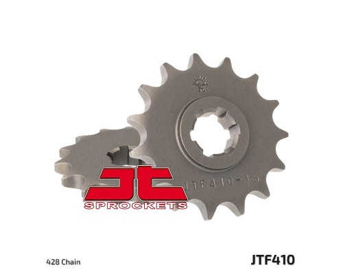Jt передня зірочка 799 13 suzuki gz 125 '98-'11 (-1), gn 125, vl 125 intruder (79913jt) (ланцюг 428)