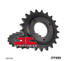 Jt передня зірочка 989 21 harley davidson xlh 883/1200 sportster '91-'92 (jtf989.21) (ланцюг 530)
