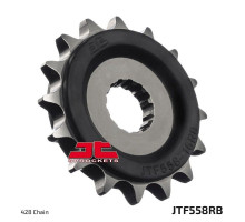 Jt передня зірочка з гумою 577 16 yamaha dt 125r '93-'06, kawasaki ninja 125 / z 125 '19 (57716jtrb) (ланцюг 428)