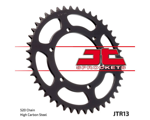 Jt задня зірочка 1514 39 cagiva 125 freccia '88-'89, blues '87-'95 (151439jt) (ланцюг 520)