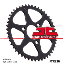 Jt задня зірочка 251 37 honda nsr 50/75 '89-'93 (25137jt) (ланцюг 420)