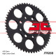 Jt задня зірочка 269 42 honda cg 125 '02-'05, cm 125 '82-'97, cb 125t '82-'88, daelim vc 125 '96-'99 (26942jt) (ланцюг 428)