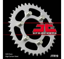 Jt задня зірочка 3553 37 aprilia af1 125 '88-'93 (355337jt) (ланцюг 520)