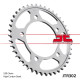 Jt задня зірочка 408 43 honda cbr 600f '91-'96, cbf 1000 '06-'10 (sc58) (40843jtzbk) (ланцюг 530) чорний