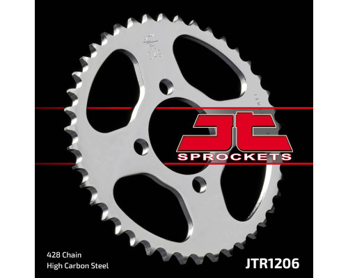 Jt задня зірочка 4304 42 honda cbr 125 '04-'10 (430442jt) (ланцюг 428) (jc34/39) (оригінал)