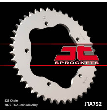 Jt задня зірочка 4320 38 алюмінієва ducati 796/848/1100 (432038jt) (jta752.38)* (ланцюг 525)