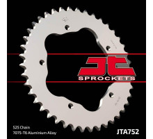Jt задня зірочка 4320 38 алюмінієва ducati 796/848/1100 (432038jt) (jta752.38)* (ланцюг 525)