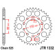 Jt задня зірочка 4350 40 honda cb 500 '94-'03, cb 750f '93-'03 (435040jtzbk) (ланцюг 525) чорний