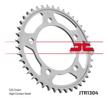 Jt задня зірочка 4357 43 honda cb 600 hornet '07-'13, cbr 600f '97-'98, '11-'14, cbf 600 '04-'07 (435743jt) (ланцюг 525)