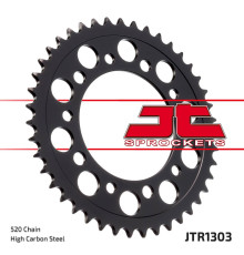 Jt задня зірочка 4384 43 honda nc 700/750s '12-'24, nc 700/750x '12-'24 (438443jt) (ланцюг 520)