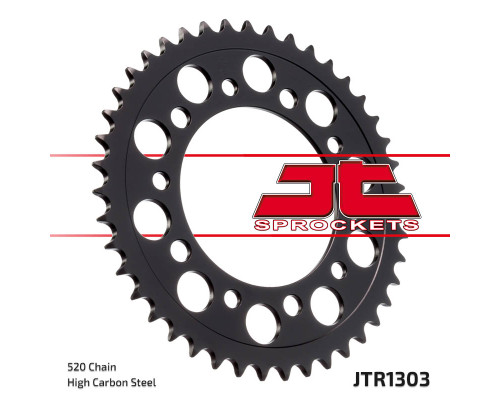 Jt задня зірочка 4384 43 honda nc 700/750s '12-'24, nc 700/750x '12-'24 (438443jt) (ланцюг 520)