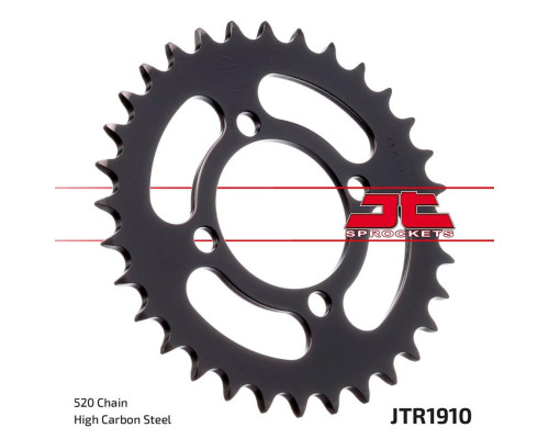 Jt задня зірочка 4394 32 aeon 125/180/190/220 '00-'09, yamaha yfa breeze '89-'04, yfm 125 grizzly '04-'12 (jtr1910.32) (ланцюг 520)