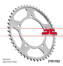 Jt задня зірочка 4398 45 suzuki gsxr 600 '01-'05, gsxr 750 '06-'10 triumph 600/650 caytona '03-'05 (439845jt) (ланцюг 525)