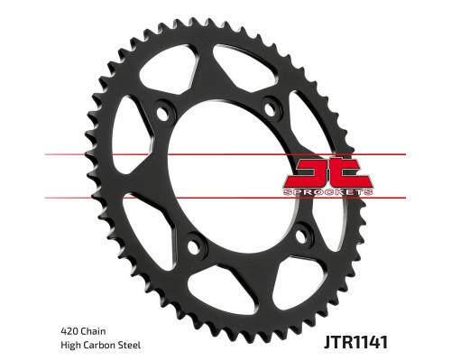 Задня зірочка jt 4453 60 beta 50 rr enduro / enduro racing / enduro sport '18-'19 (445360jt) (ланцюг 420)