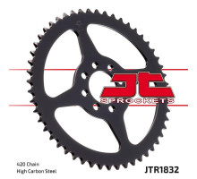 Задня зірочка jt 4461 52 yamaha dt 50r '99-'02 (446152jt) (ланцюг 420) - може замінити 832 52 (jtr832.52)