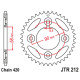 Jt задня зірочка 4462 34 honda z125 monkey '19-'21, msx 125 '13-'20) (jtr212.34) (ланцюг 420)