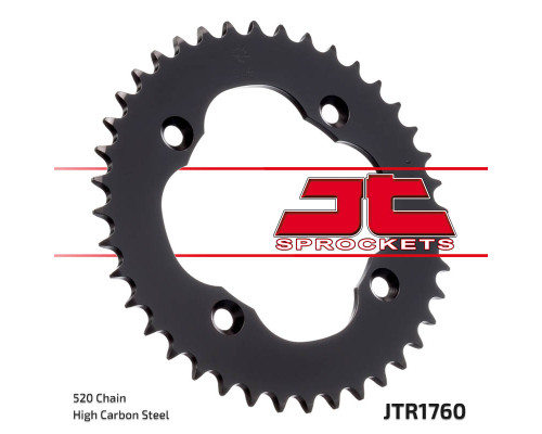 Jt задня зірочка 4509 36 suzuki ltr 450 '06-'10 (450936jt) (ланцюг 520)