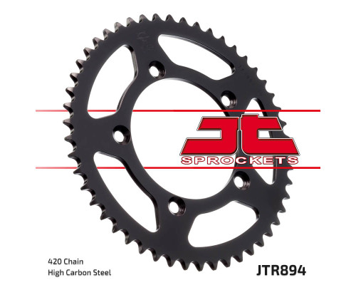 Jt задня зірочка 4552 46 ktm sx 60/65 '98-'02 (455246jt) (ланцюг 420)
